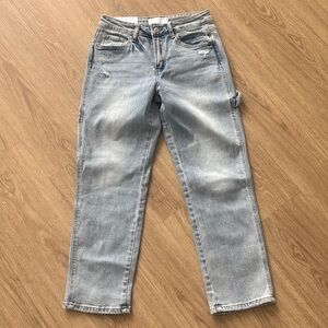 NWT Vervet Women's Distressed Ankle Length Utility Jeans